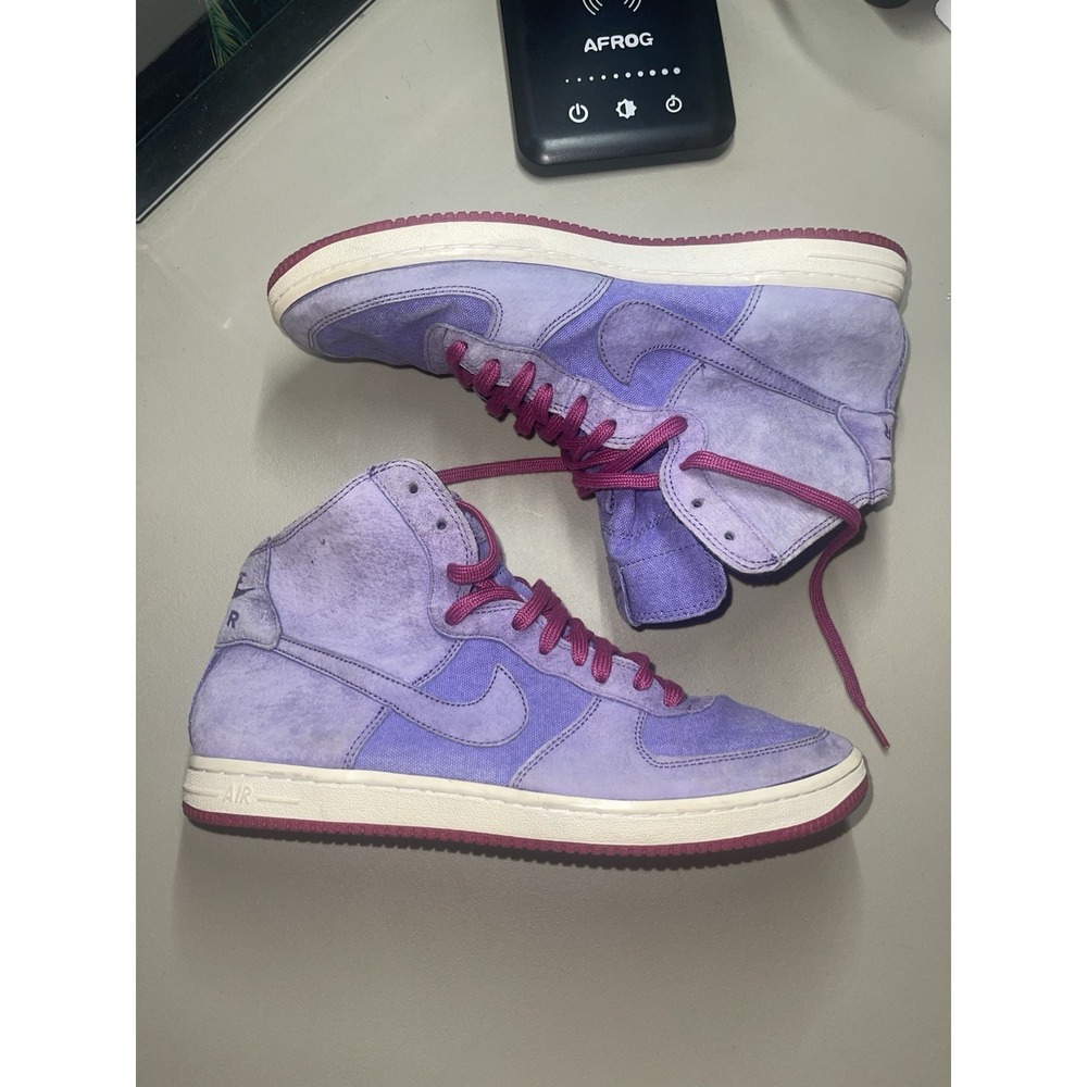 Nike Air Force 1 Light Hi Decons Purple/Rave Pink Women's Size 9 538226-500